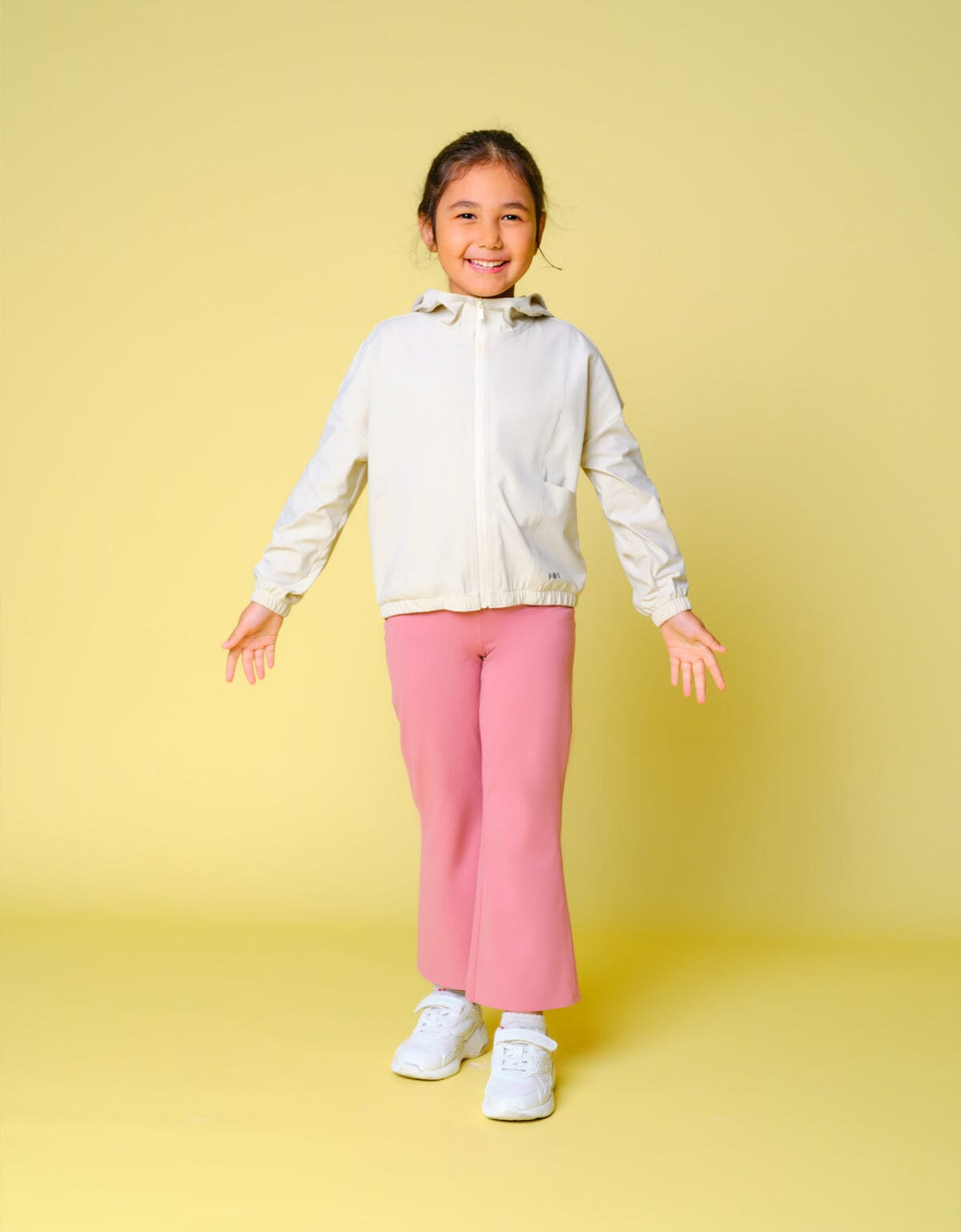 Kids HOW- EFFORTLESS Mid-Waist UV Protection Kick Flare Full length Sports leggings Leggings Her own words