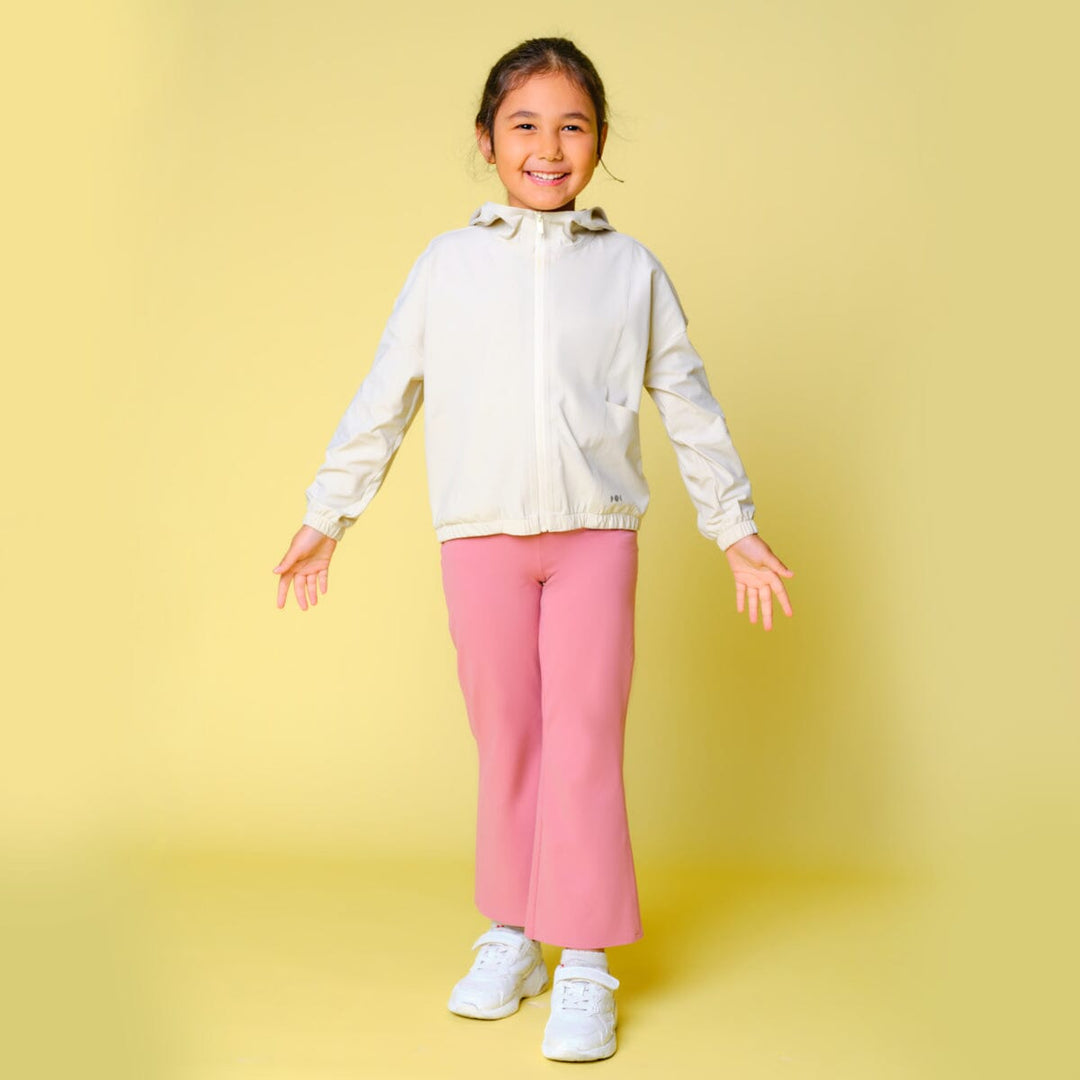 Kids HOW- EFFORTLESS Mid-Waist UV Protection Kick Flare Full length Sports leggings Leggings Her own words