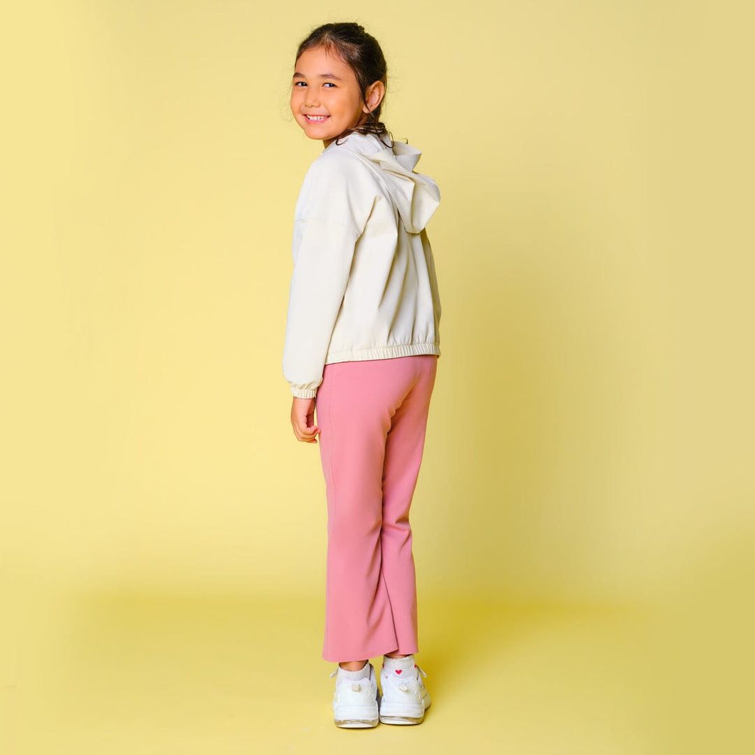 Kids HOW- EFFORTLESS Mid-Waist UV Protection Kick Flare Full length Sports leggings Leggings Her own words