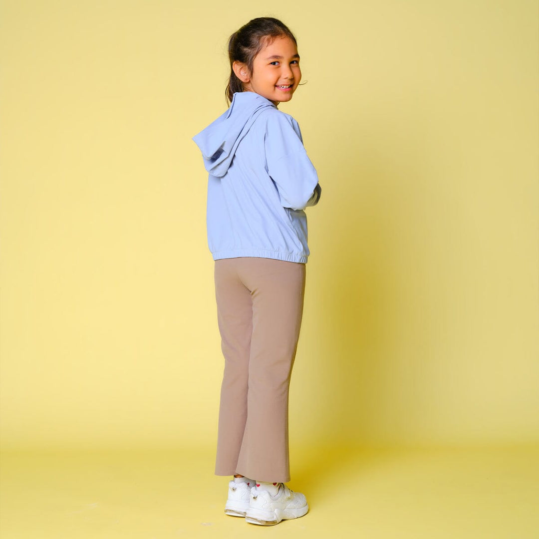 Kids HOW- EFFORTLESS Mid-Waist UV Protection Kick Flare Full length Sports leggings Leggings Her own words