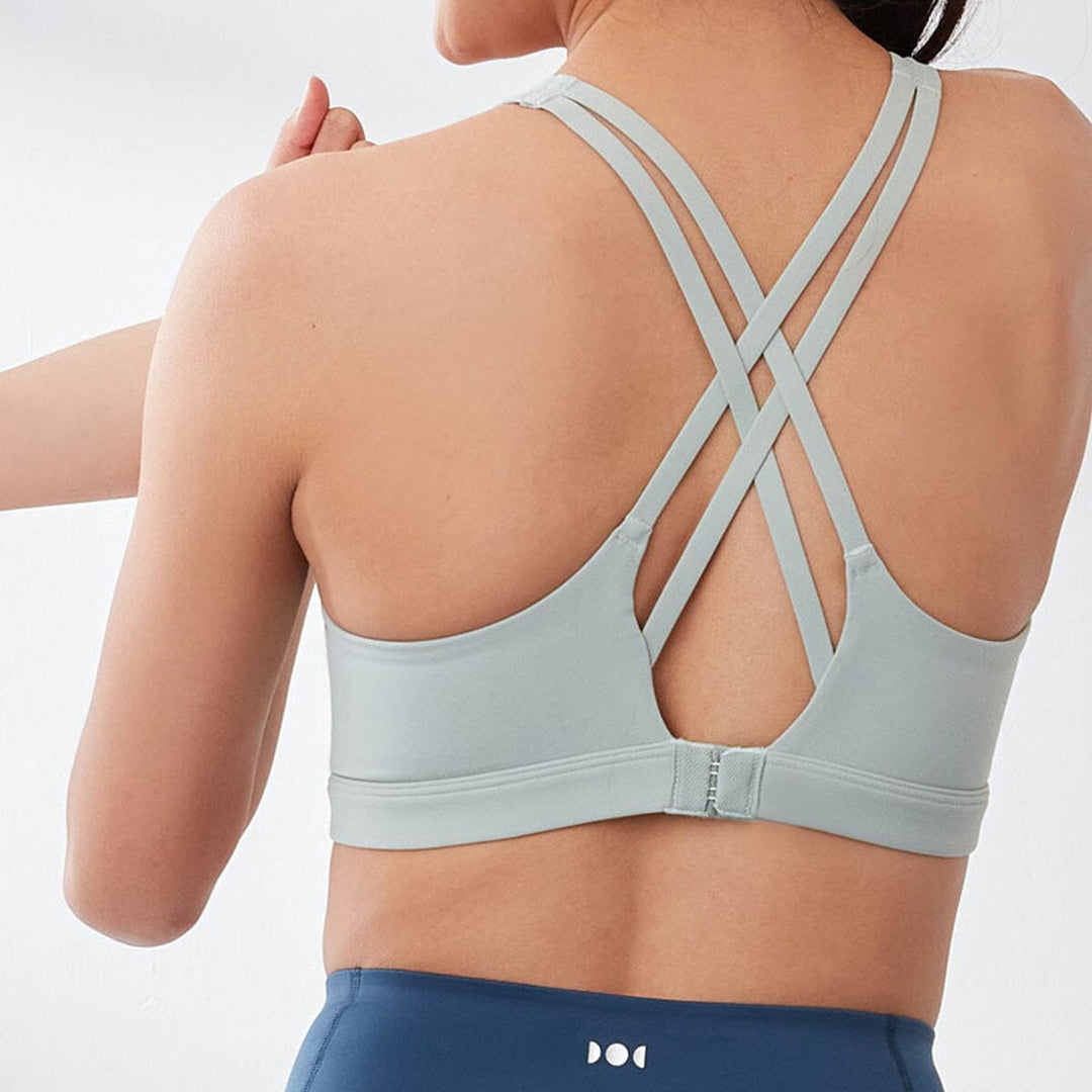 Skin Feel UV Protection Medium Impact Sports Bra Sports Bra Her own words SPORTS