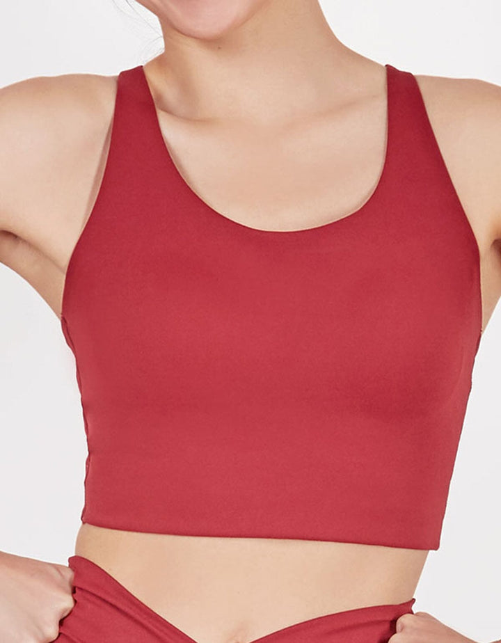 REextraSkin™ Medium Impact Longline Sports Bra Sports Bra Her own words SPORTS