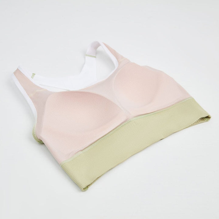 SUSTAINABLE Knit REherbafoam™ REextraSkin™ Medium Impact Sports Bra Sports Bra Her own words SPORTS