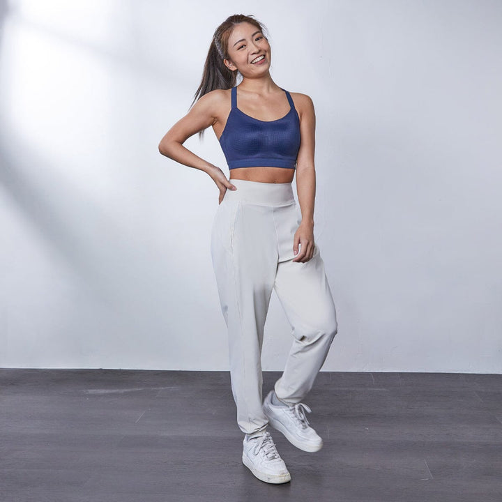 AQUA REmatrixPad™ & REwickMax™ Quick Dry Medium Impact Sports Bra Sports Bra Her own words SPORTS