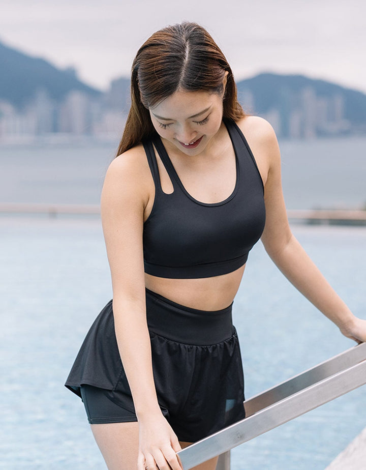 AQUA High Waist UV Protection Shorts Shorts Her own words SPORTS 