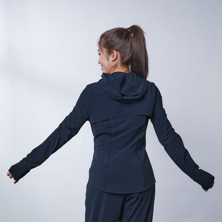 HOW- STAYDRY UV Protection Cool Touch Quick Dry Running Jacket Tops Her own words SPORTS 