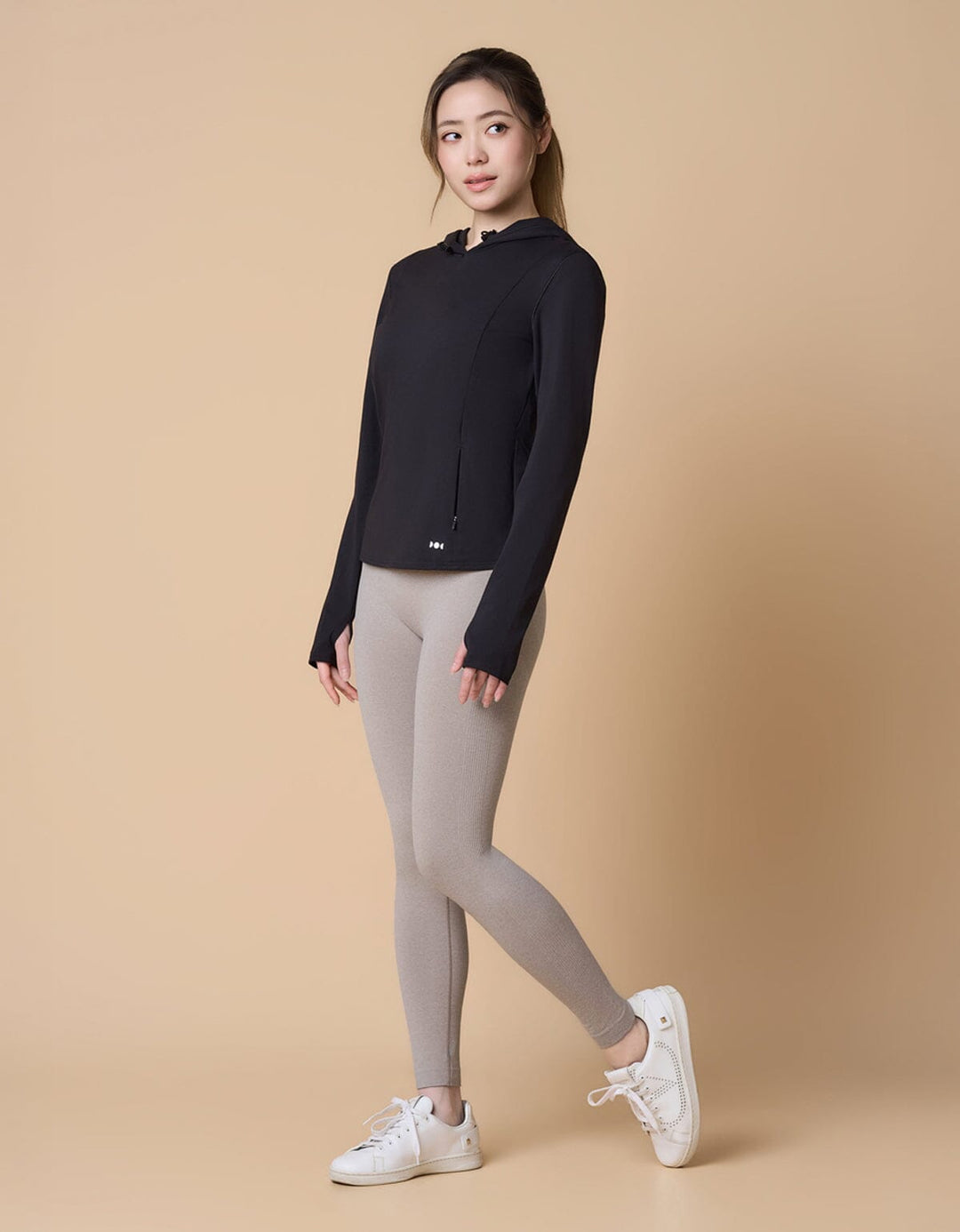 Knit High Waist Cropped Petite Sports Leggings Leggings Her own words SPORTS 