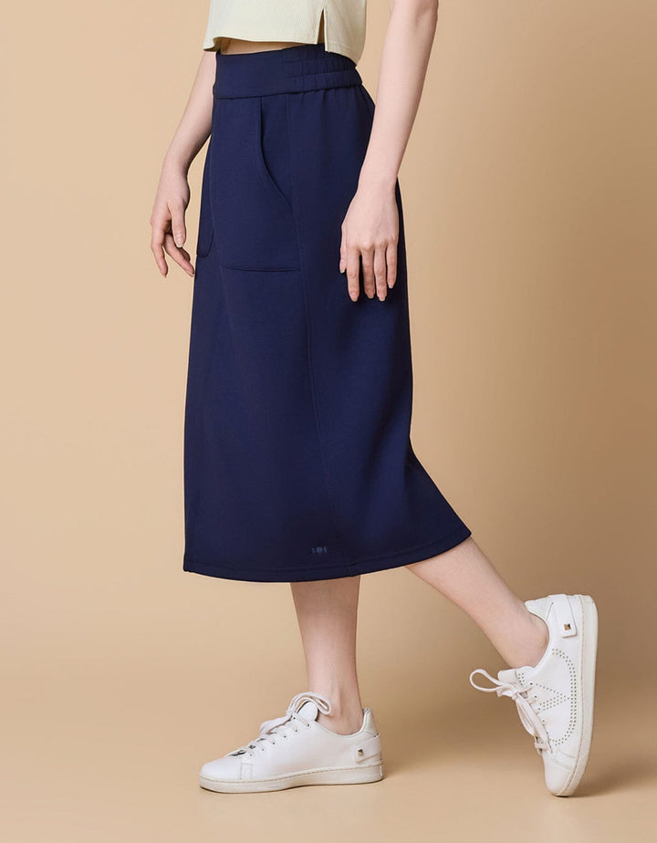 COZY Midi Skirt Skirt Her own words SPORTS Night Sky S 