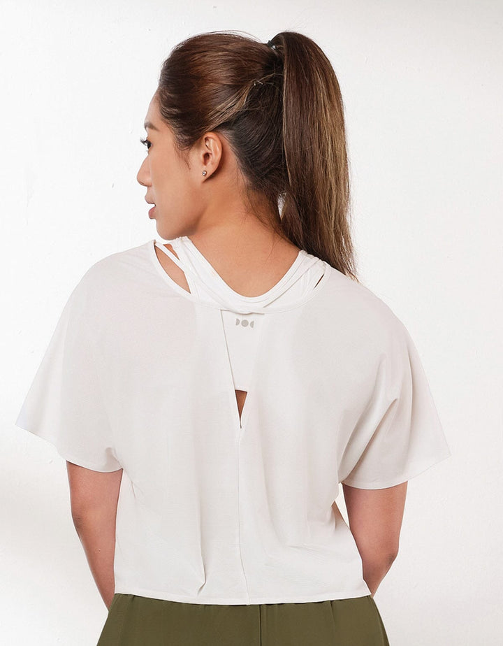 AQUA Quick Dry Mesh Crop Top Tops Her own words SPORTS 