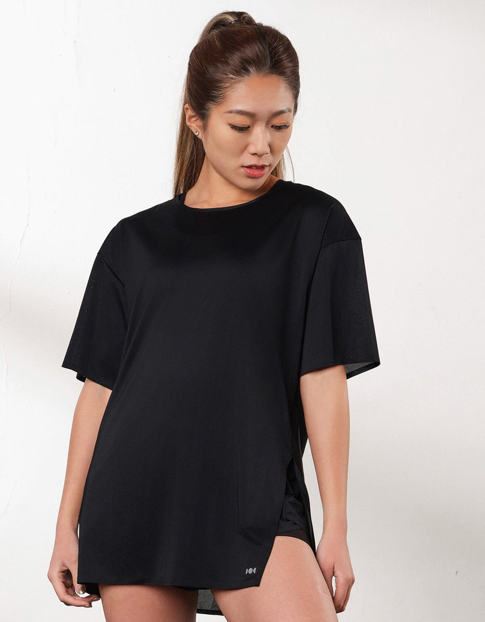 AQUA Quick Dry Mesh Short Sleeve Tee Tops Her own words SPORTS 