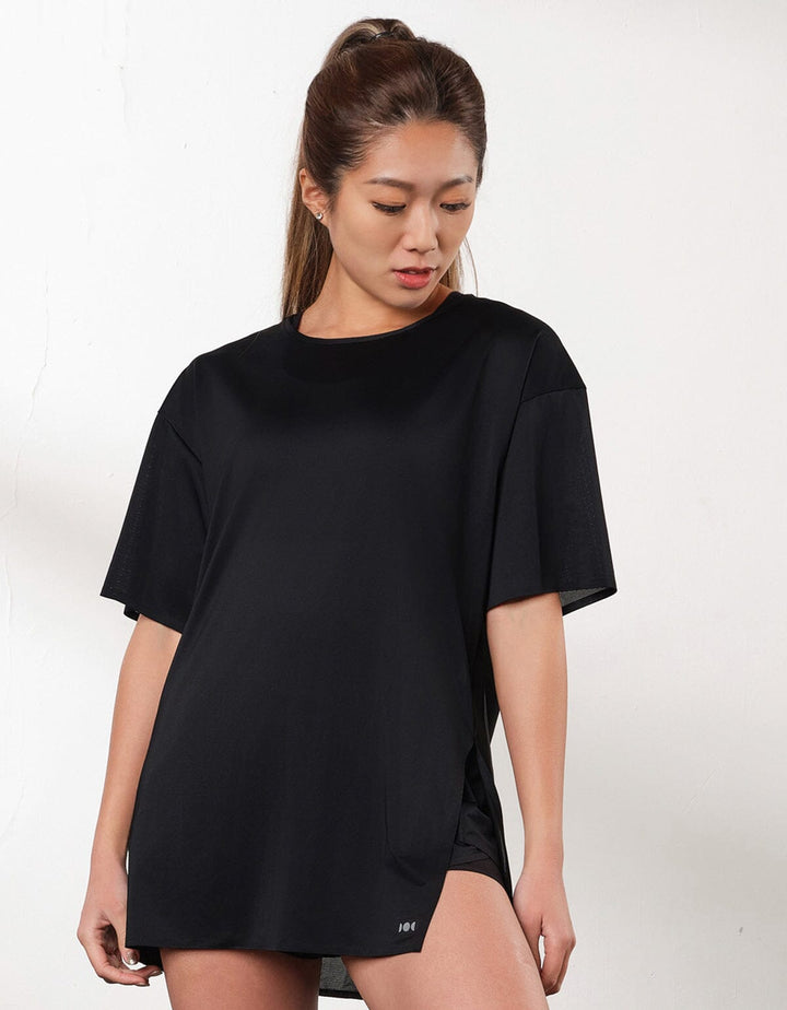 AQUA Quick Dry Mesh Short Sleeve Tee Tops Her own words SPORTS 