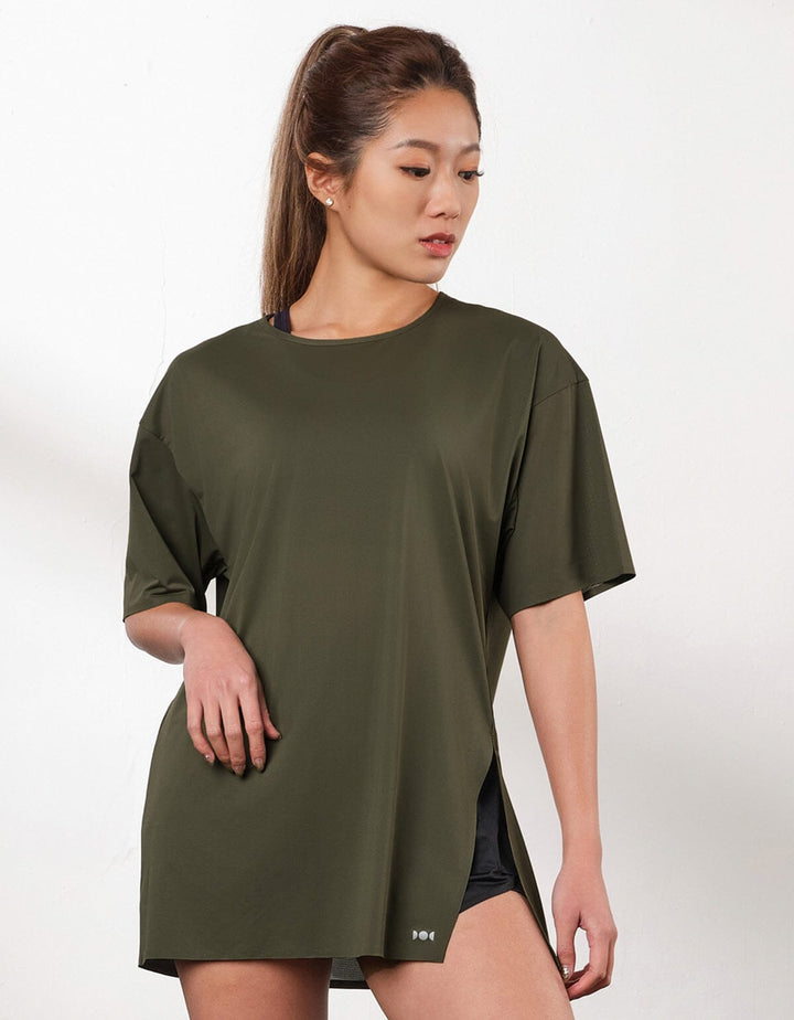 AQUA Quick Dry Mesh Short Sleeve Tee Tops Her own words SPORTS 