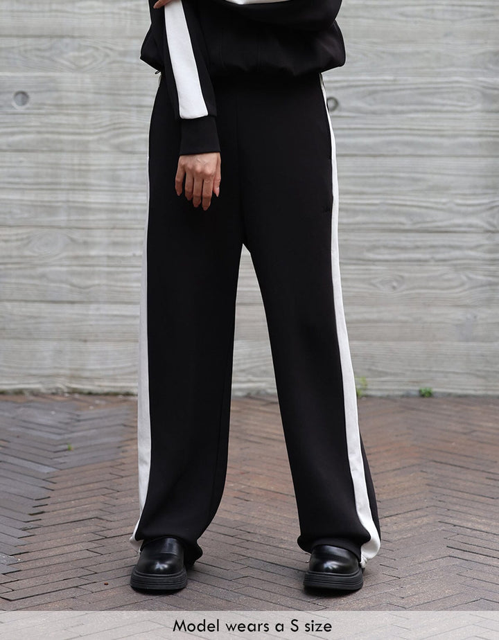 High Waist Straight Leg Full Length Pants Wide Leg Her own words SPORTS 