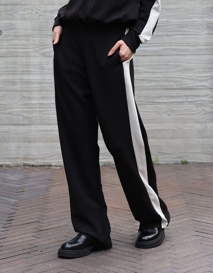 High Waist Straight Leg Full Length Pants Wide Leg Her own words SPORTS 