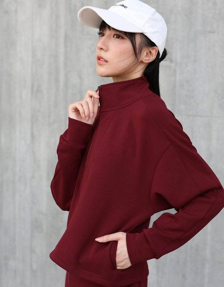 Long Sleeve Half Zipp Pullover Long Sleeve Her own words SPORTS 