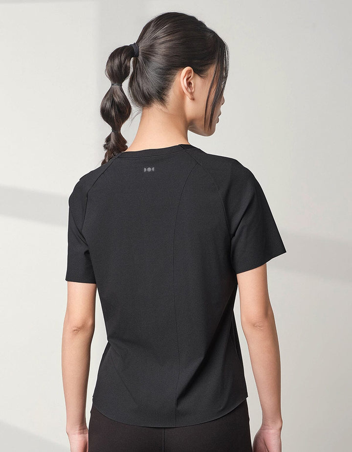 FLOAT Side Cross Short Sleeve Tops Her own words SPORTS 