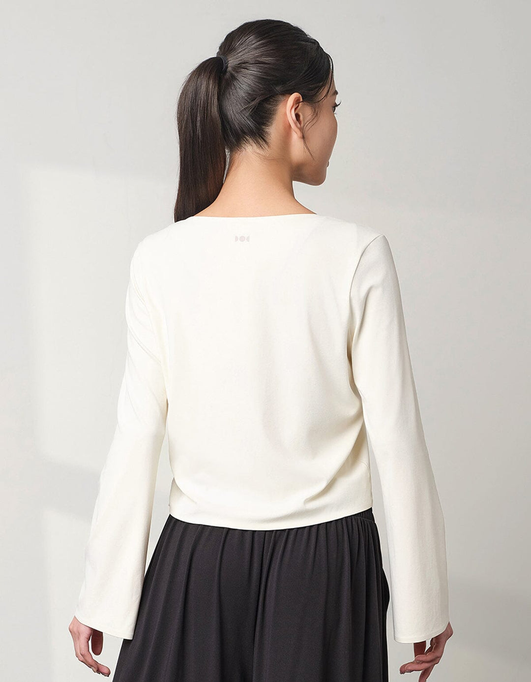 Skin Soft Tie-Front Cardigan Jacket Her own words SPORTS Antique White S 
