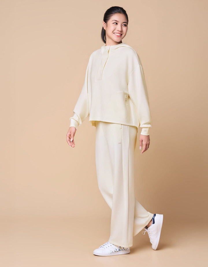 High Waist Straight Leg Full Length Pants Wide Leg Her own words SPORTS 