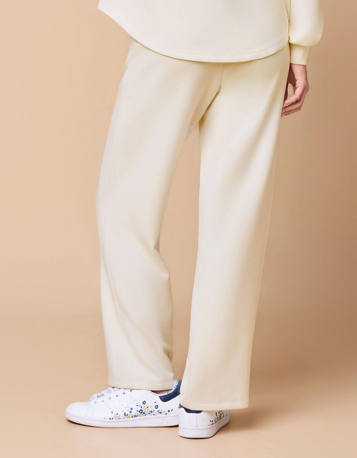 High Waist Straight Leg Full Length Pants Wide Leg Her own words SPORTS 
