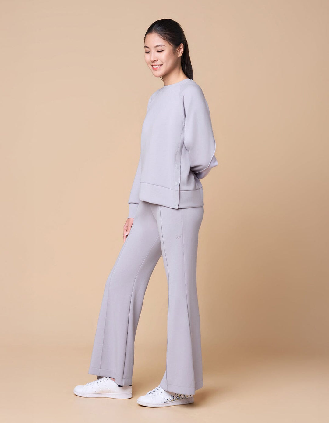 COZY TENCEL Long Sleeve Loose Fit Pullover Long Sleeve Her own words SPORTS 