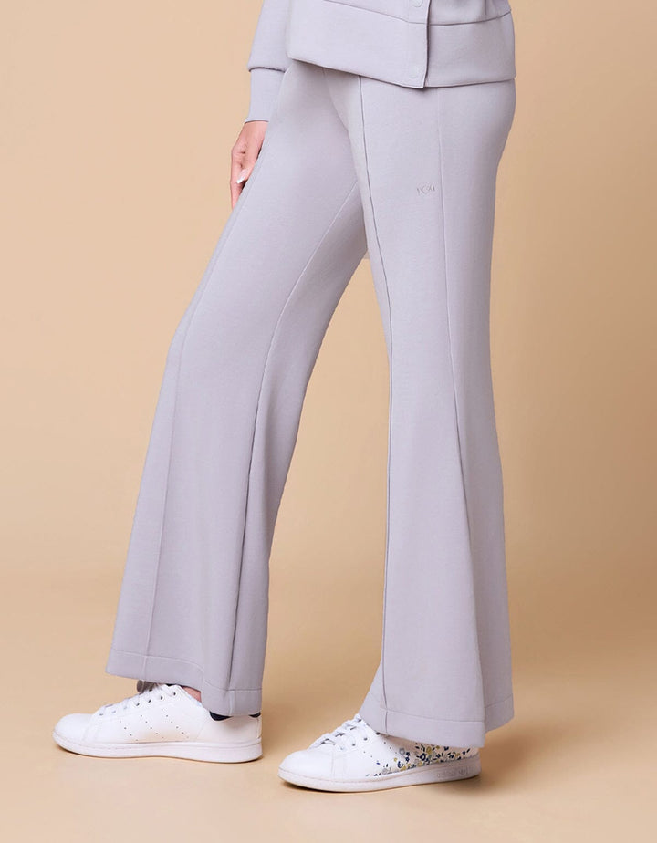 COZY TENCEL Draw Sting Flare Leg Pants Flare Her own words SPORTS Whisper S 