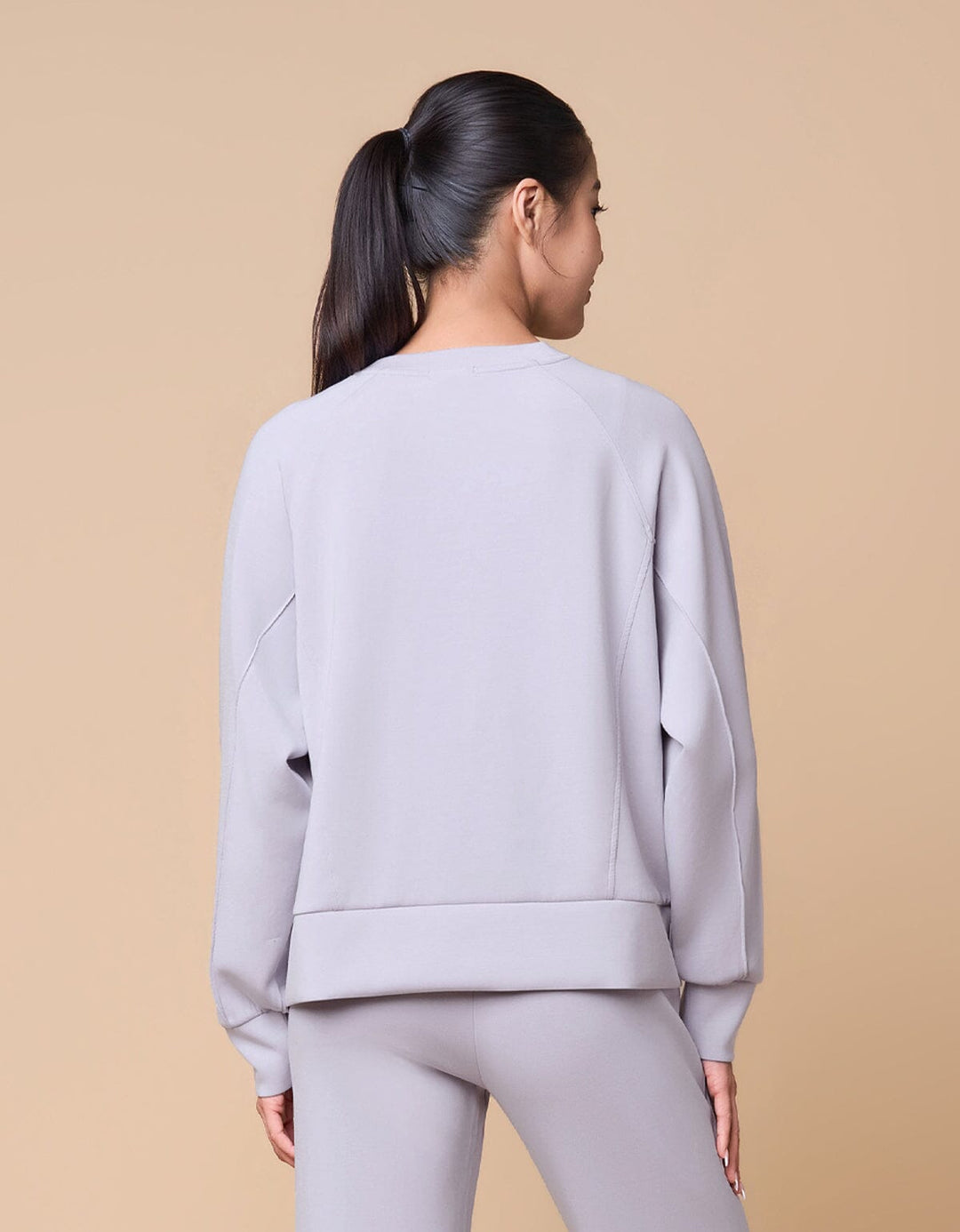 COZY TENCEL Long Sleeve Loose Fit Pullover Long Sleeve Her own words SPORTS 