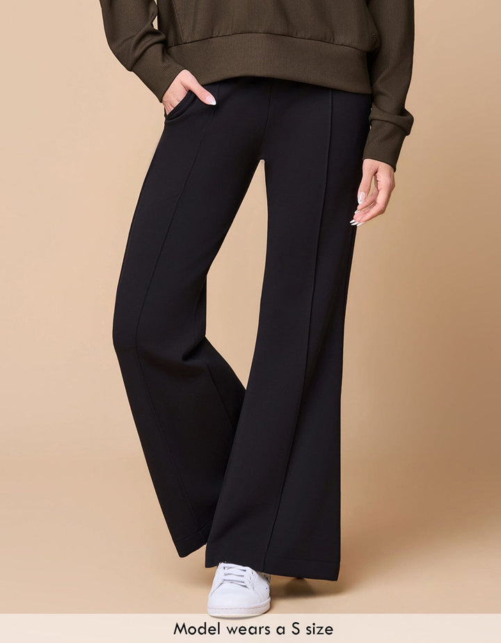 COZY TENCEL Draw Sting Flare Leg Pants Flare Her own words SPORTS 