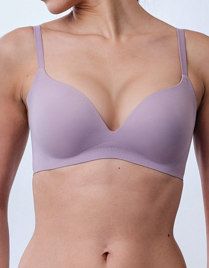 SIGNATURE Airy REmatrixpad™ REextraSkin™ REsiltech™ Wing Non Wired Medium Push Up Bra Bra Her own words 