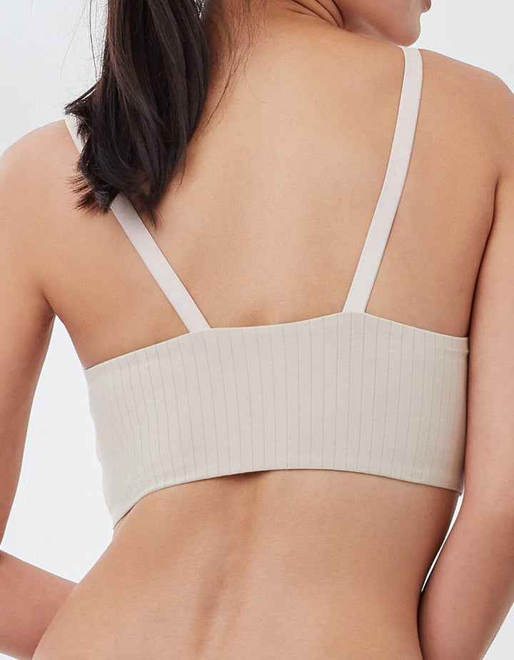 COTTON REmarshmallowPad™ Sleeping Bra Bra Her own words Pumice Stone XS+ (70C-E) 