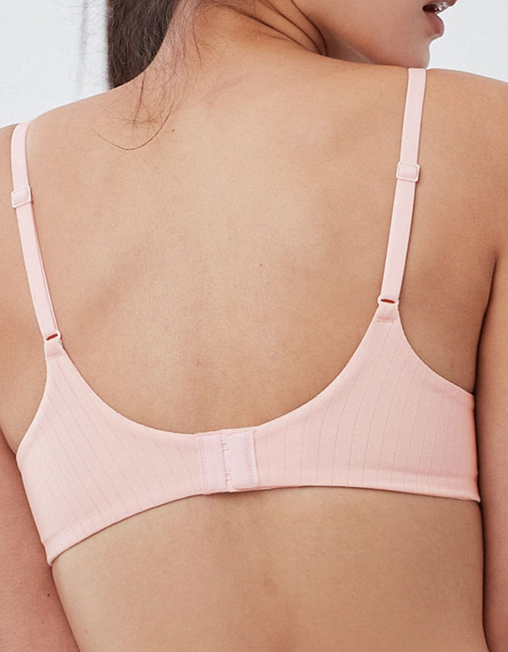 W-Shape Support Non Wired Push Up Cotton Bra Bra Her own words 