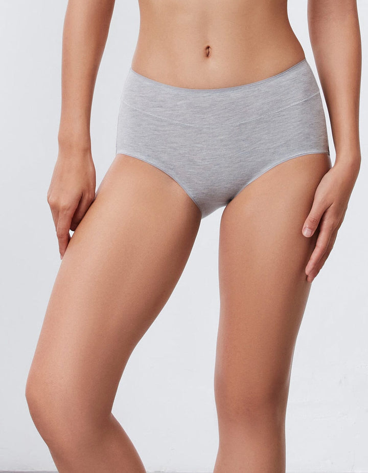 ORGANIC COTTON Boyleg Panty Boyleg Her own words Oatmeal Melange S 