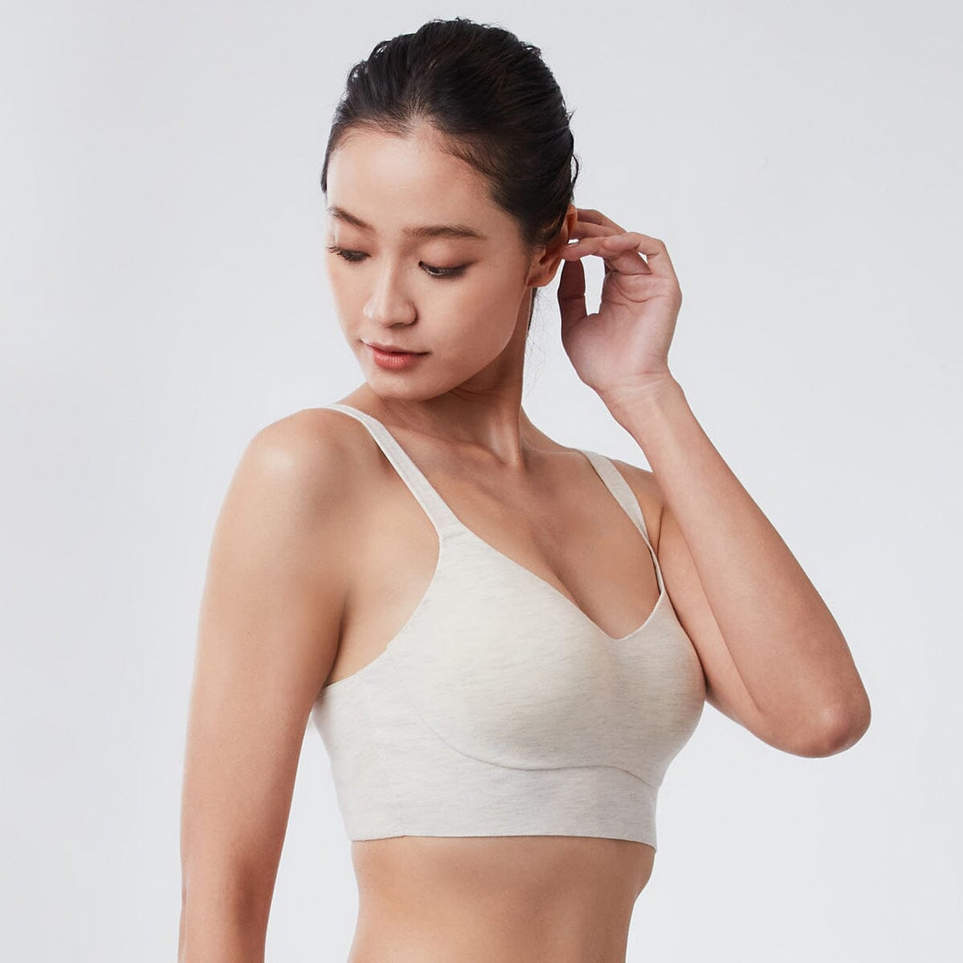 Organic Cotton REmarshmallowPad™ Sleeping Bra Bra Her Own Words 