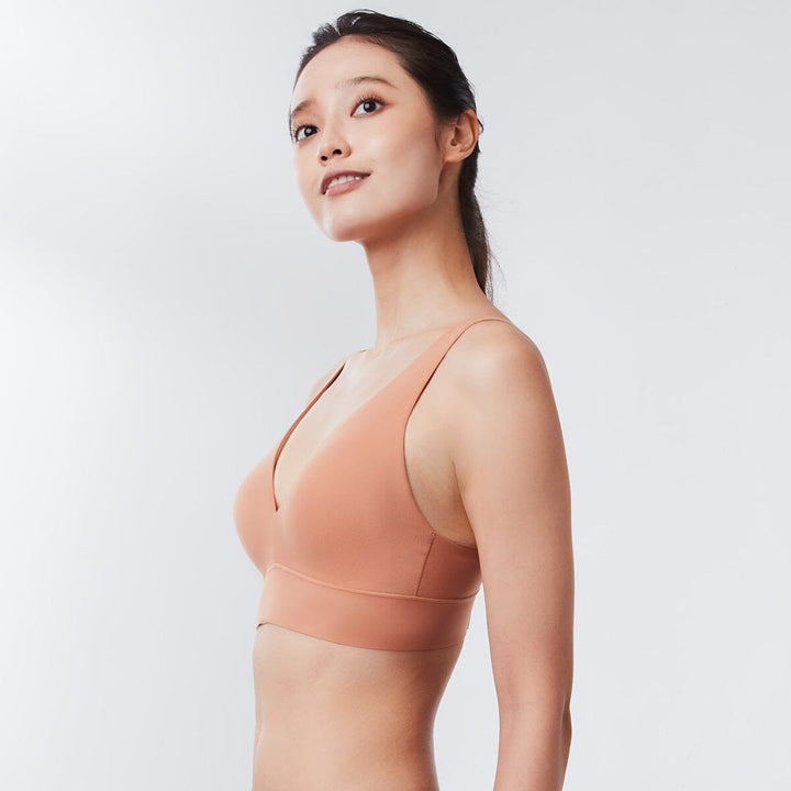 Cozy Triangle Plunge Bra Bra Her Own Words 