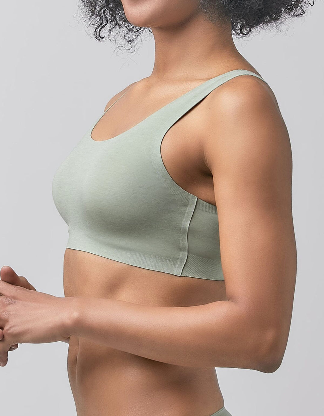 SUSTAINABLE REherbafoam™ Sea Island Cotton Bra Top Bra Her own words 