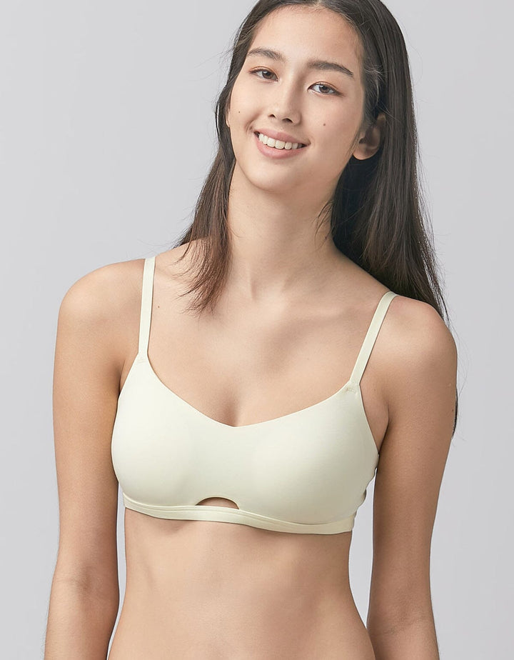 SUSTAINABLE REherbafoam™ Removable Pad Bralette Bra Her own words 