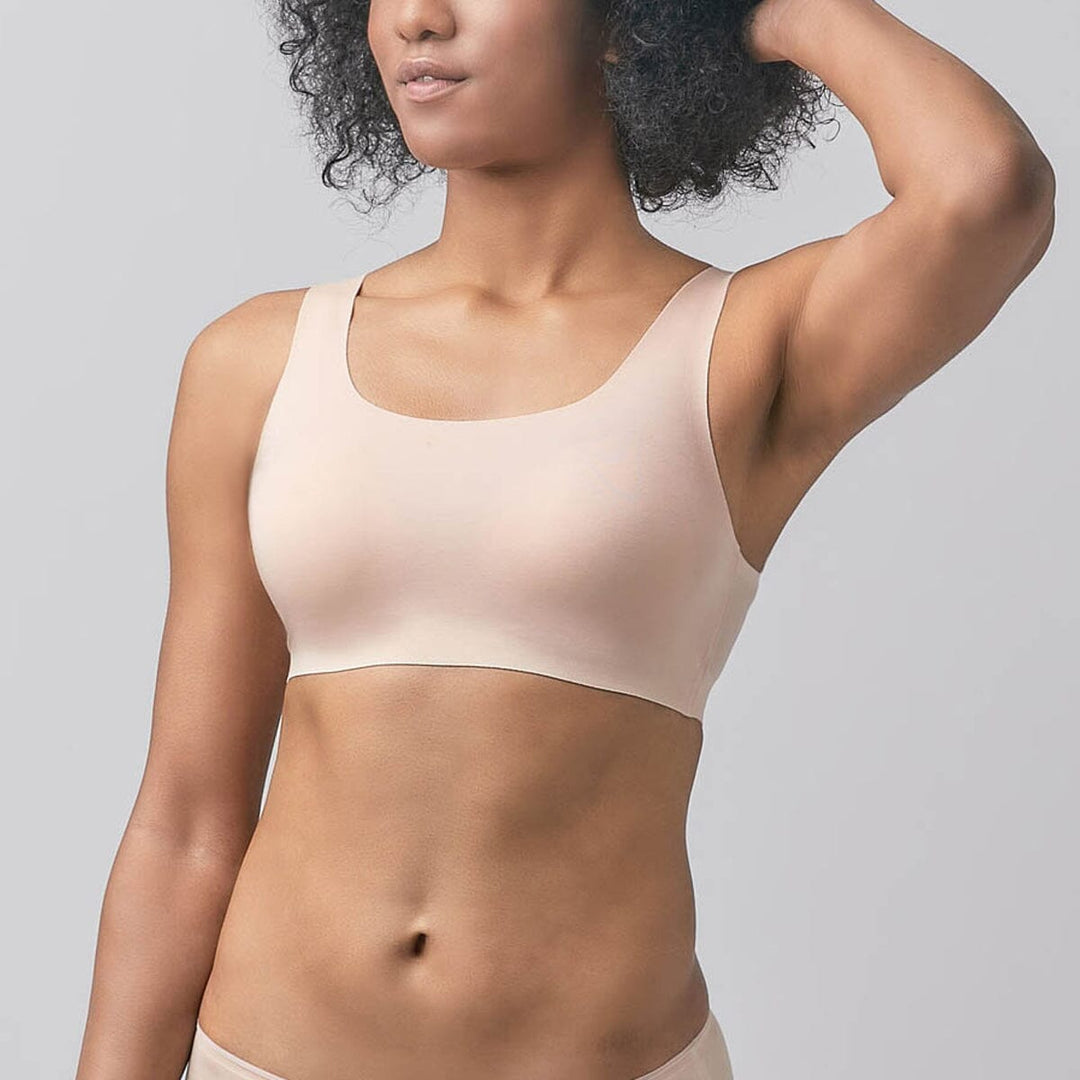 Sustainable REherbafoam™ Sea Island Cotton Bra Top Bra Her Own Words 