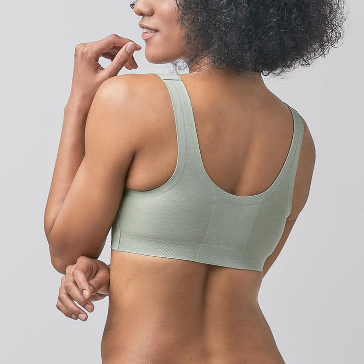 Sustainable REherbafoam™ Sea Island Cotton Bra Top Bra Her Own Words 