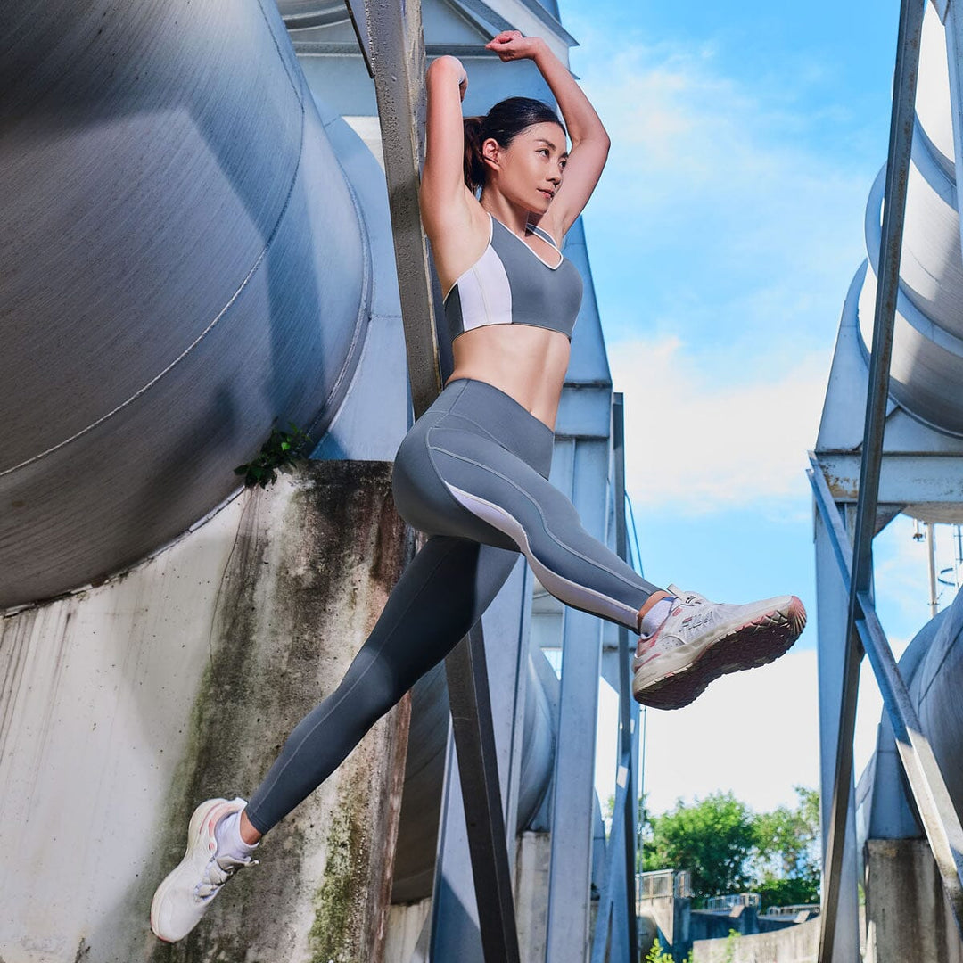 Resiltech FLOAT Mid-Waist REsiltech™ Waistband Full Length Sports Leggings – Her ...