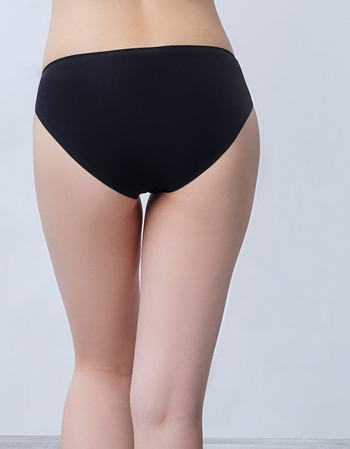 AIRY Breathable Rib Fabric Bikini Panty Bikini Her own words 