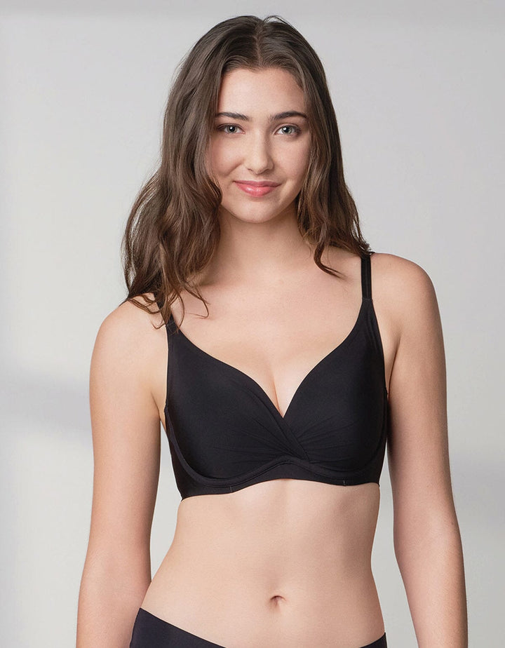 AIRY REwickMax™ & REsiltech™ Deep V Light Push Up W-Wired Bra Bra Her own words 
