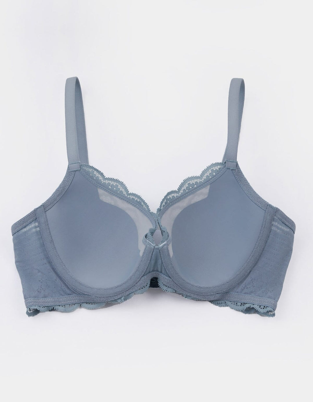 AIRY Spacer Cooling Lightly Lined Lace Bra Bra Her own words New ST Stone 70B 