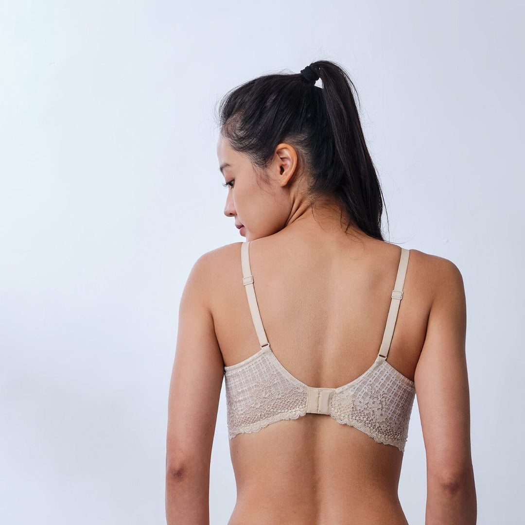 Airy Spacer Cooling Lightly Lined Lace Bra Bra Her Own Words 