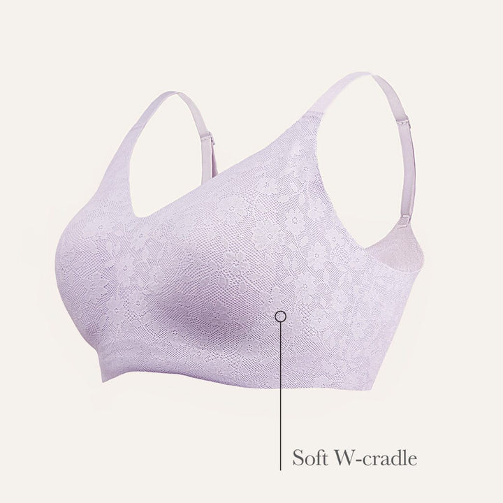 Invisible Lightmesh REextraSkin??? W-Shape support Bralette Bra Her Own Words 