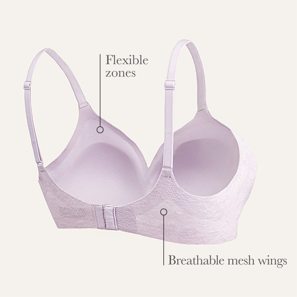 Invisible Lightmesh REextraSkin??? W-Shape support Bralette Bra Her Own Words 