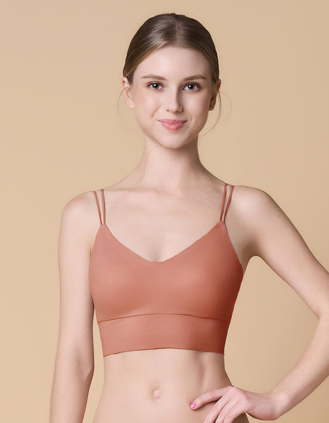 Invisible Longline Triangle Bra Top Bra Her own words 