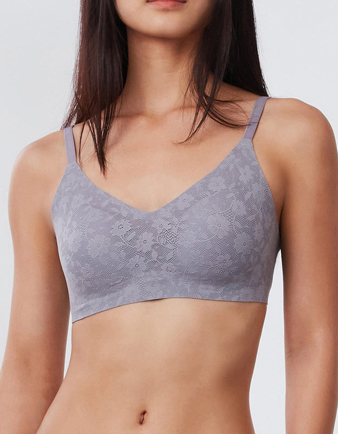 INVISIBLE Lightmesh REextraSkin™ W-Shape support Bralette Bra Her own words 
