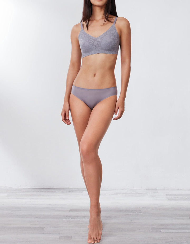 INVISIBLE Lightmesh REextraSkin™ W-Shape support Bralette Bra Her own words 