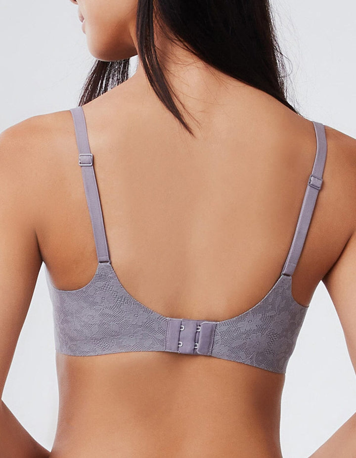 INVISIBLE Lightmesh REextraSkin™ W-Shape support Bralette Bra Her own words Quicksilver XS (70A-B) 