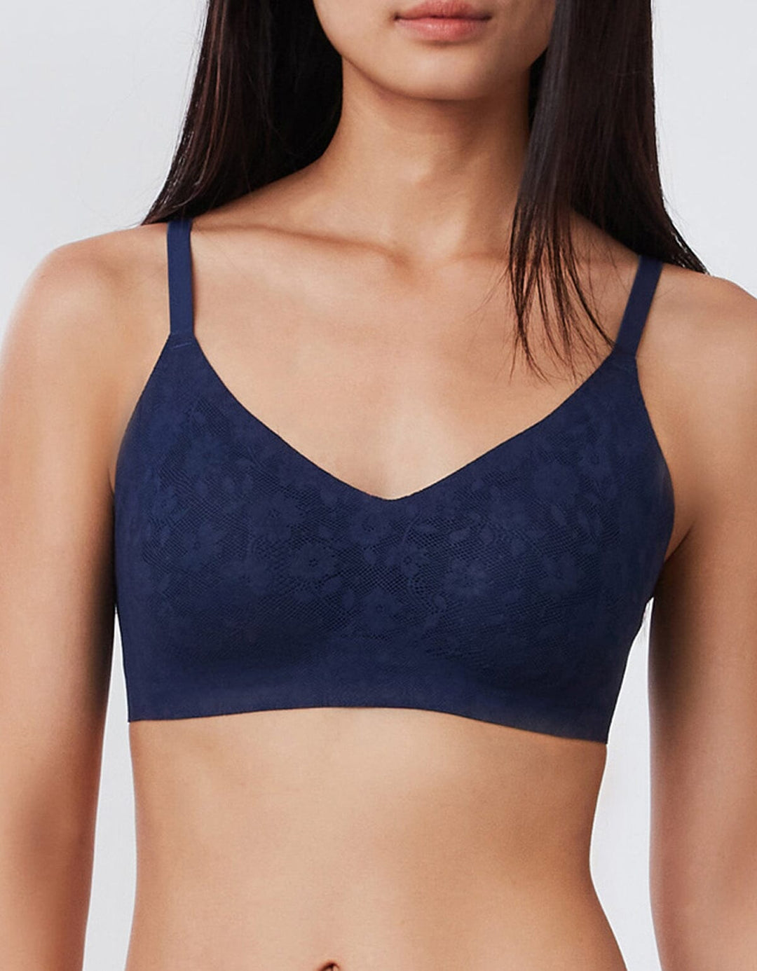 INVISIBLE Lightmesh REextraSkin™ W-Shape support Bralette Bra Her own words 