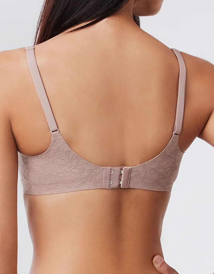 INVISIBLE Lightmesh REextraSkin™ W-Shape support Bralette Bra Her own words 